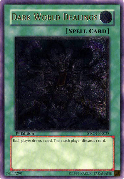 Dark World Dealings [STON-EN038] Ultimate Rare | Card Merchant Takapuna