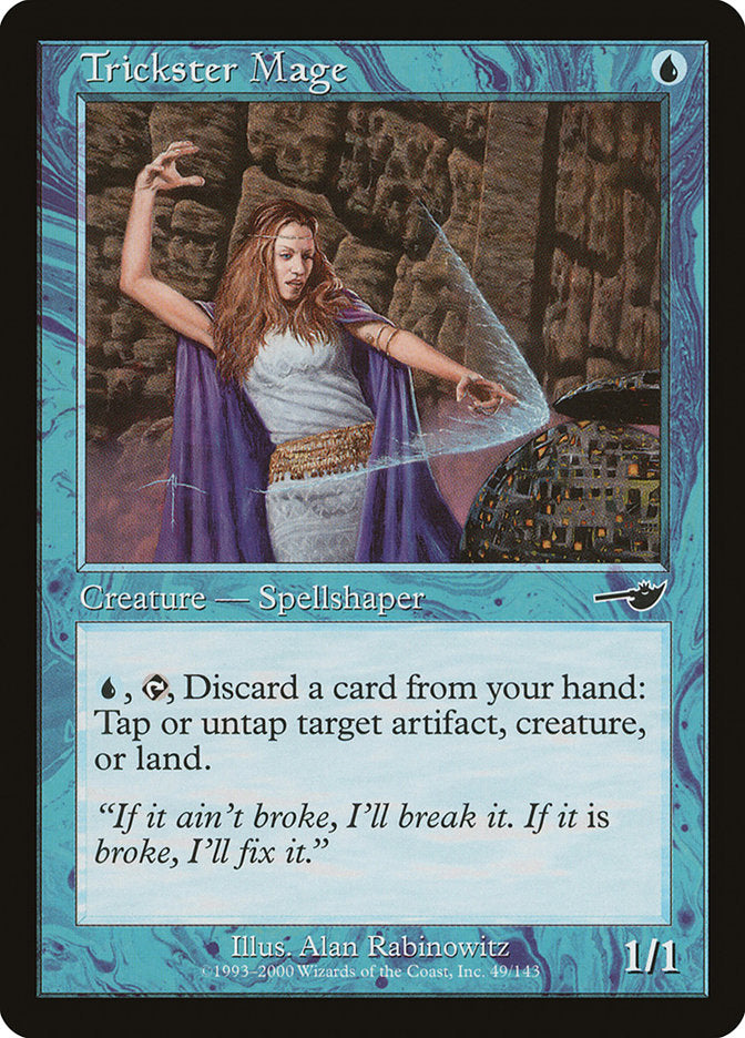 Trickster Mage [Nemesis] | Card Merchant Takapuna