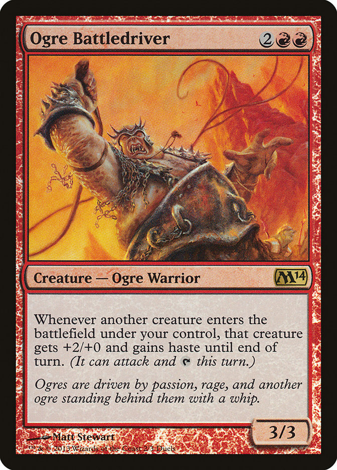 Ogre Battledriver (Duels of the Planeswalkers Promos) [Duels of the Planeswalkers Promos 2013] | Card Merchant Takapuna