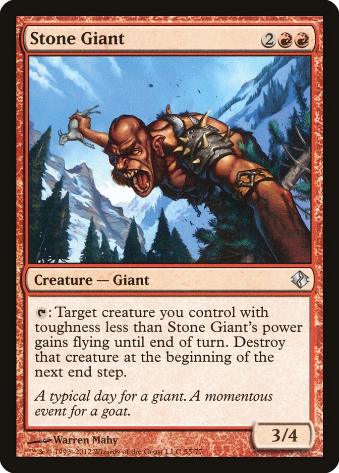 Stone Giant [Duel Decks: Venser vs. Koth] | Card Merchant Takapuna