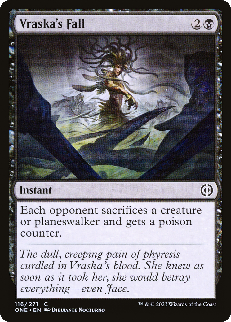 Vraska's Fall [Phyrexia: All Will Be One] | Card Merchant Takapuna