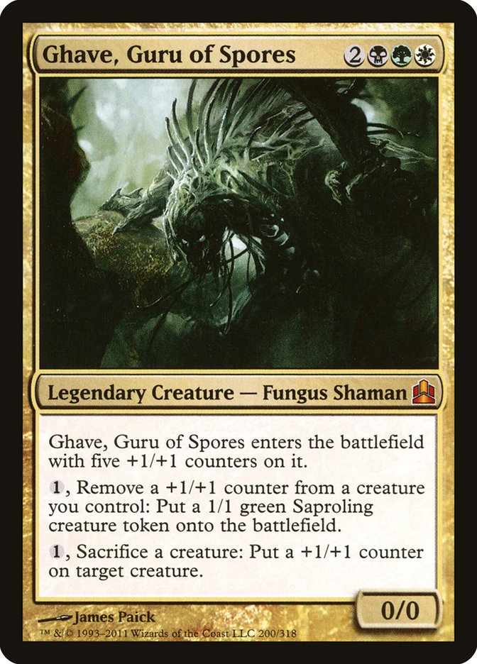 Ghave, Guru of Spores [Commander 2011] | Card Merchant Takapuna