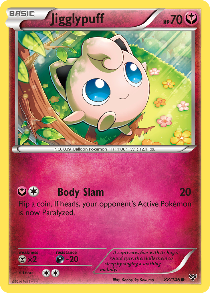 Jigglypuff (88/146) [XY: Base Set] | Card Merchant Takapuna