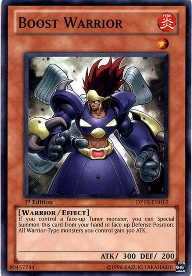 Boost Warrior [DP10-EN012] Super Rare | Card Merchant Takapuna