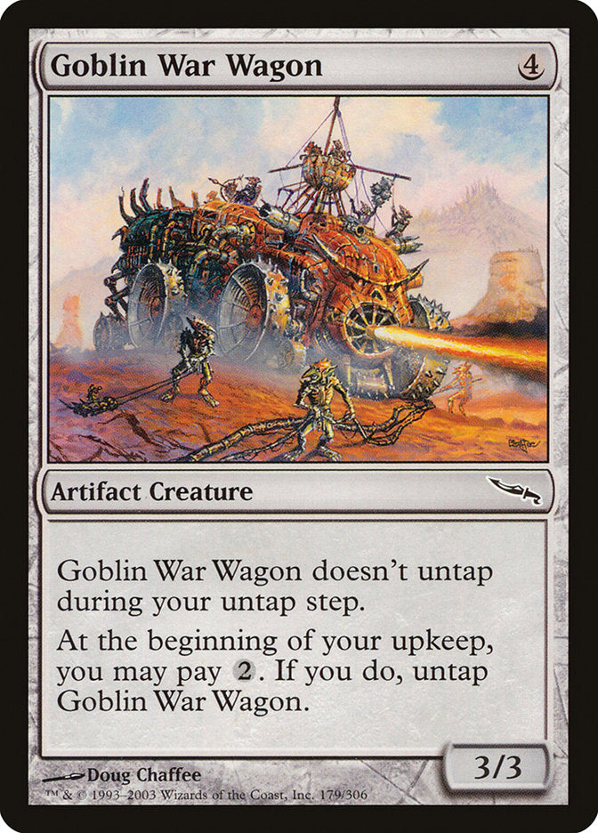 Goblin War Wagon [Mirrodin] | Card Merchant Takapuna