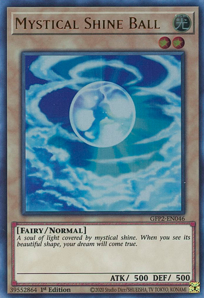 Mystical Shine Ball [GFP2-EN046] Ultra Rare | Card Merchant Takapuna