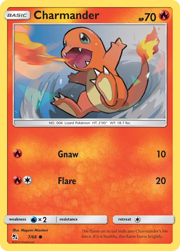 Charmander (7/68) [Sun & Moon: Hidden Fates] | Card Merchant Takapuna