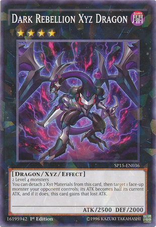 Dark Rebellion Xyz Dragon [SP15-EN036] Shatterfoil Rare | Card Merchant Takapuna