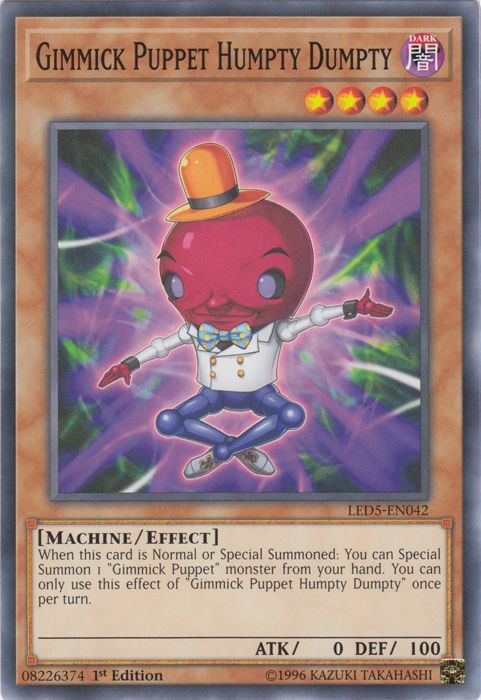 Gimmick Puppet Humpty Dumpty [LED5-EN042] Common | Card Merchant Takapuna