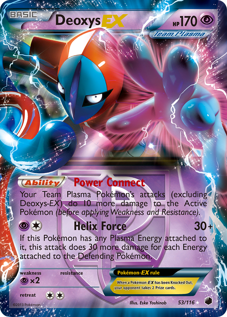 Deoxys EX (53/116) [Black & White: Plasma Freeze] | Card Merchant Takapuna