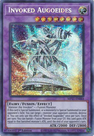 Invoked Augoeides [MP21-EN064] Prismatic Secret Rare | Card Merchant Takapuna