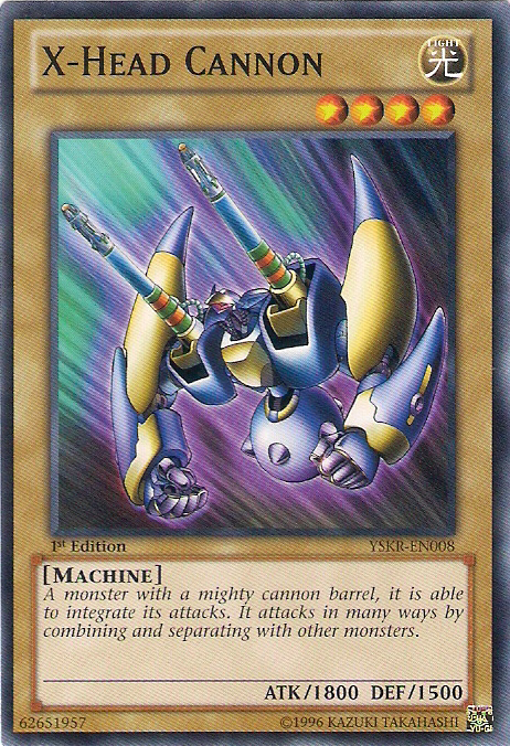 X-Head Cannon [YSKR-EN008] Common | Card Merchant Takapuna