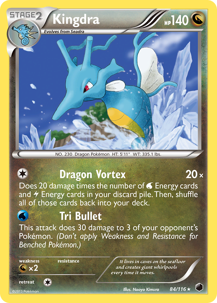 Kingdra (84/116) [Black & White: Plasma Freeze] | Card Merchant Takapuna