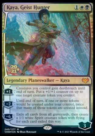 Kaya, Geist Hunter [Innistrad: Crimson Vow Prerelease Promos] | Card Merchant Takapuna