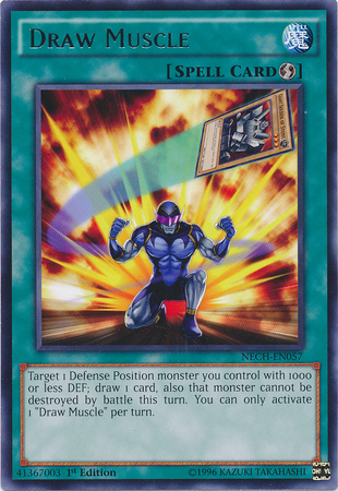 Draw Muscle [NECH-EN057] Rare | Card Merchant Takapuna