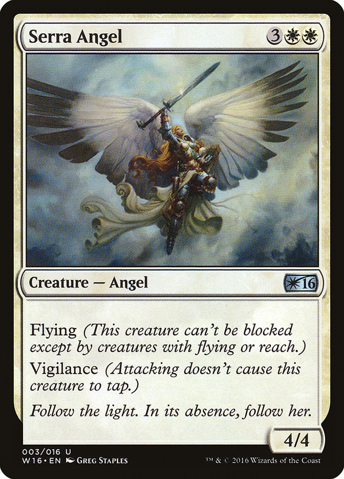 Serra Angel [Welcome Deck 2016] | Card Merchant Takapuna