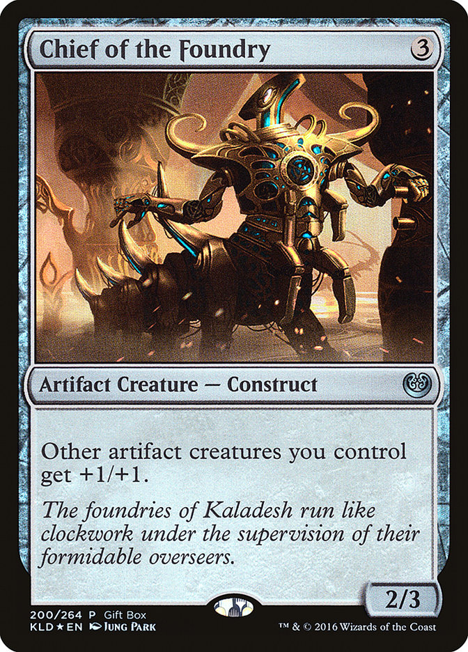 Chief of the Foundry (Gift Pack) [Kaladesh Promos] | Card Merchant Takapuna