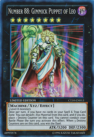 Number 88: Gimmick Puppet of Leo [CT10-EN013] Super Rare | Card Merchant Takapuna