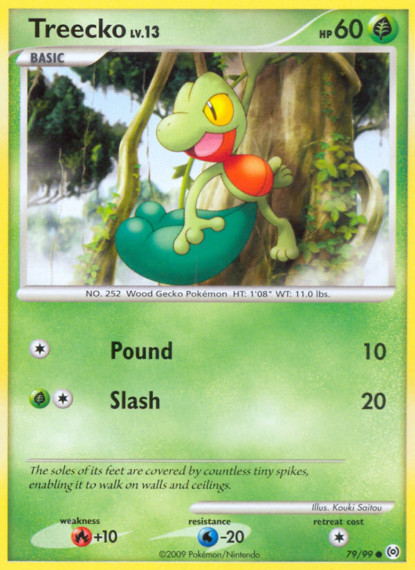 Treecko (79/99) [Platinum: Arceus] | Card Merchant Takapuna