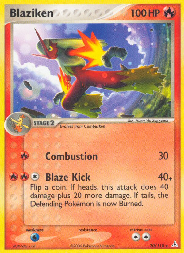 Blaziken (20/110) [EX: Holon Phantoms] | Card Merchant Takapuna