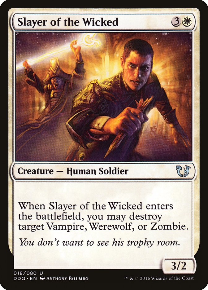 Slayer of the Wicked [Duel Decks: Blessed vs. Cursed] | Card Merchant Takapuna