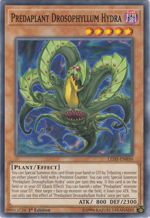 Predaplant Drosophyllum Hydra [LED5-EN050] Common | Card Merchant Takapuna