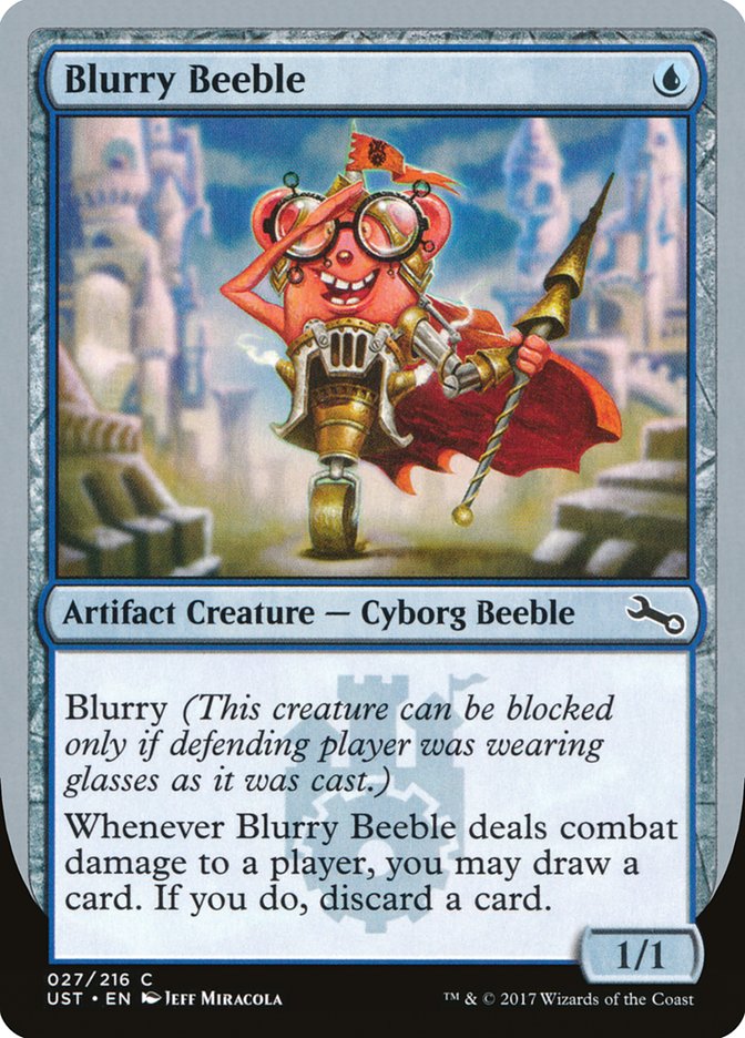 Blurry Beeble [Unstable] | Card Merchant Takapuna