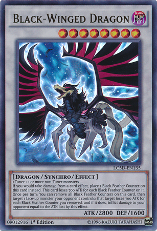 Black-Winged Dragon [LC5D-EN135] Ultra Rare | Card Merchant Takapuna