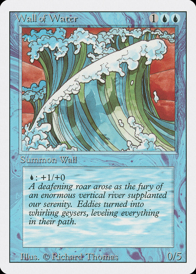 Wall of Water [Revised Edition] | Card Merchant Takapuna