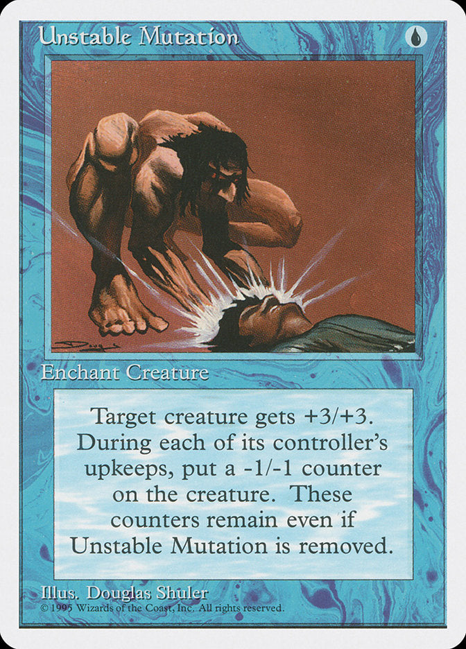 Unstable Mutation [Fourth Edition] | Card Merchant Takapuna