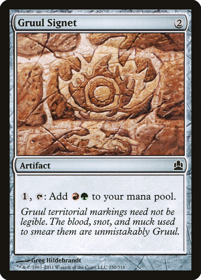 Gruul Signet [Commander 2011] | Card Merchant Takapuna