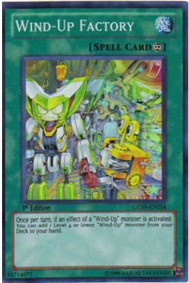 Wind-Up Factory [GENF-EN054] Super Rare | Card Merchant Takapuna