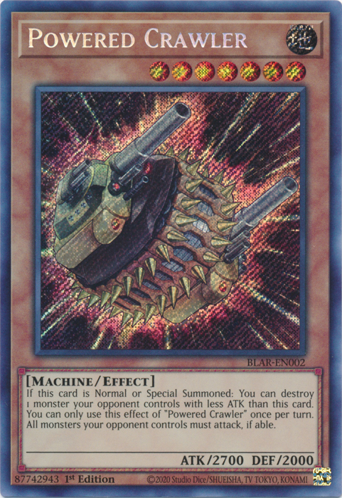 Powered Crawler [BLAR-EN002] Secret Rare | Card Merchant Takapuna