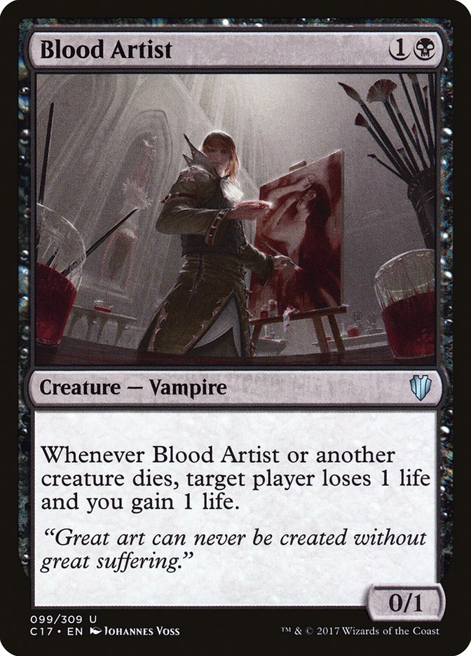 Blood Artist [Commander 2017] | Card Merchant Takapuna