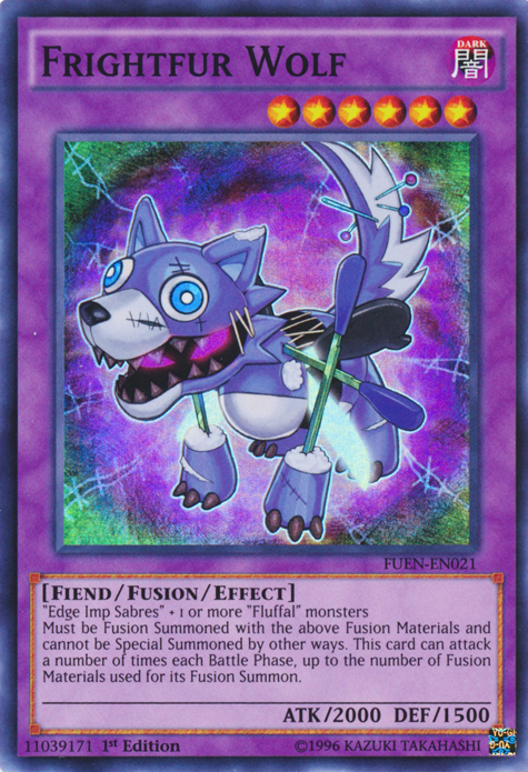 Frightfur Wolf [FUEN-EN021] Super Rare | Card Merchant Takapuna