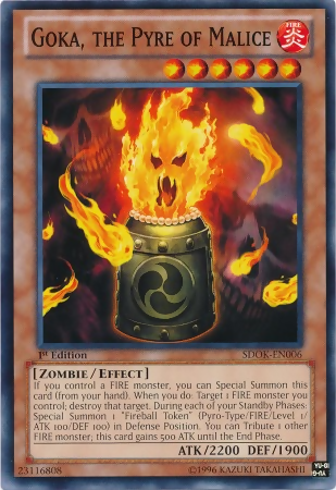 Goka, the Pyre of Malice [SDOK-EN006] Common | Card Merchant Takapuna