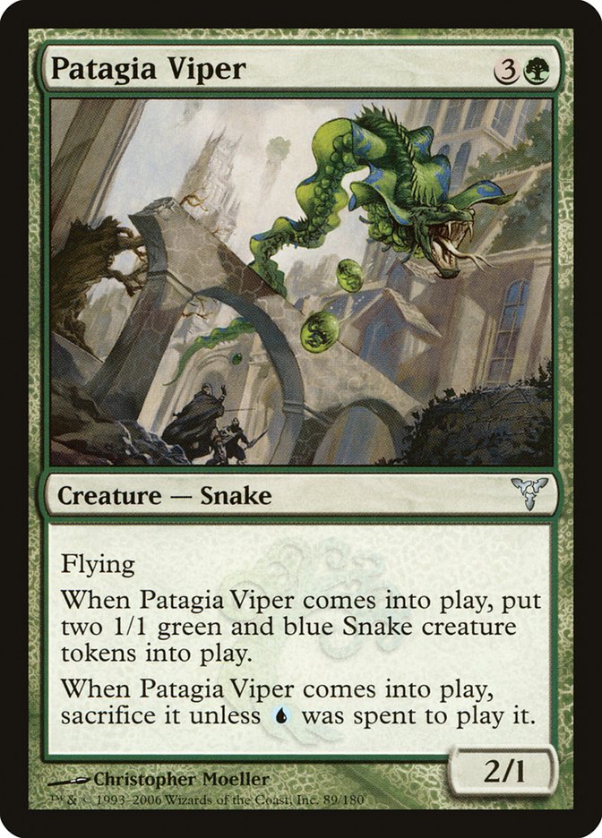 Patagia Viper [Dissension] | Card Merchant Takapuna