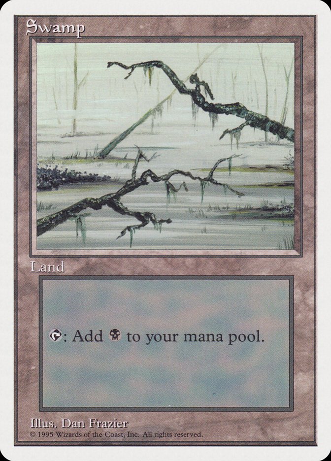 Swamp (Gray Water, Light Fog) [Rivals Quick Start Set] | Card Merchant Takapuna