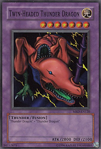 Twin-Headed Thunder Dragon [MRD-EN120] Super Rare | Card Merchant Takapuna