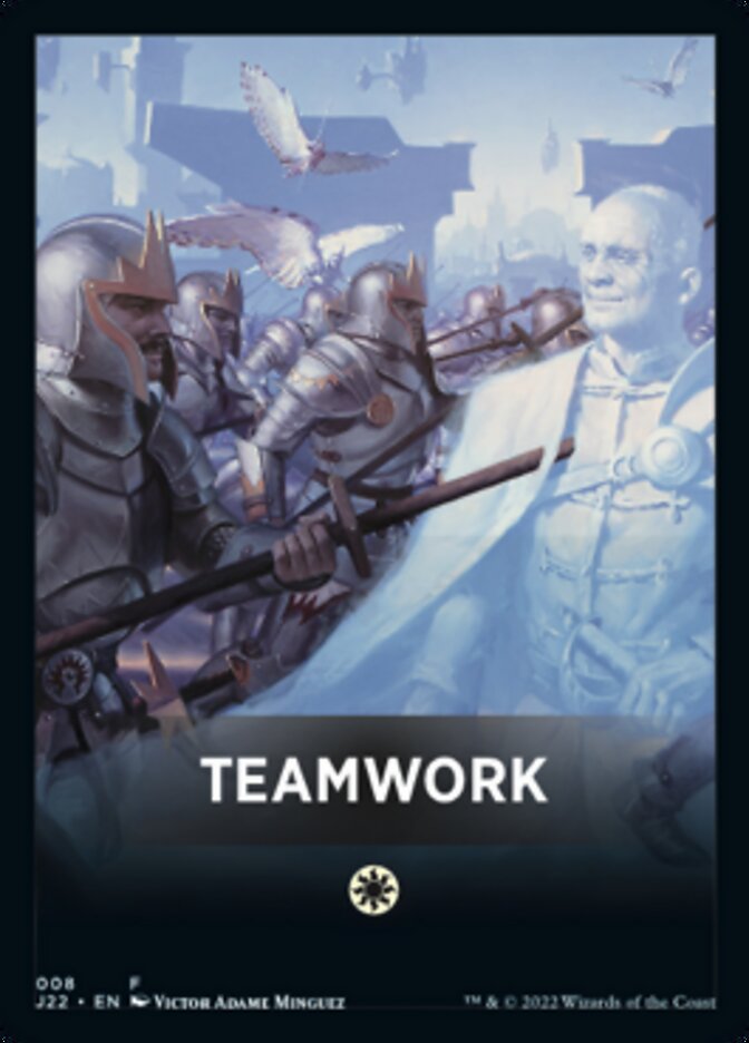 Teamwork Theme Card [Jumpstart 2022 Front Cards] | Card Merchant Takapuna