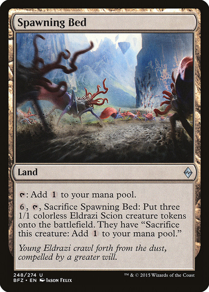 Spawning Bed [Battle for Zendikar] | Card Merchant Takapuna