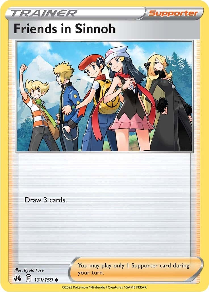 Friends in Sinnoh (131/159) [Sword & Shield: Crown Zenith] | Card Merchant Takapuna