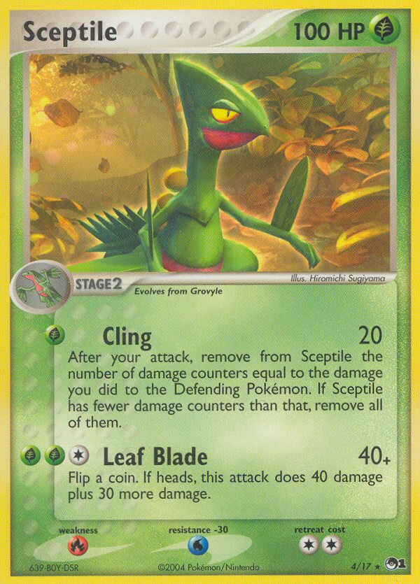 Sceptile (4/17) [POP Series 1] | Card Merchant Takapuna