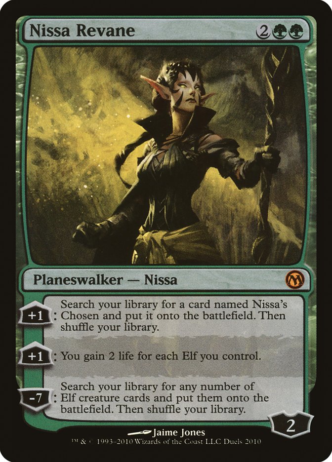 Nissa Revane (Duels of the Planeswalkers Promos) [Duels of the Planeswalkers Promos 2010] | Card Merchant Takapuna