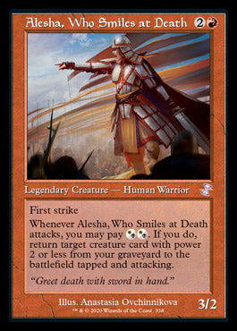 Alesha, Who Smiles at Death (Timeshifted) [Time Spiral Remastered] | Card Merchant Takapuna