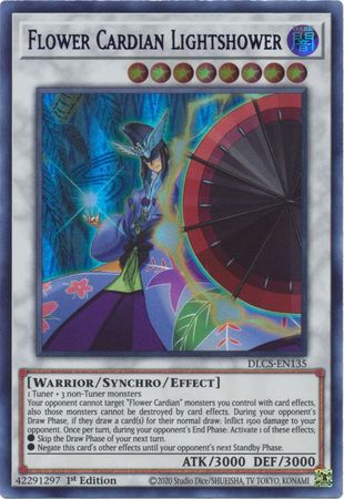 Flower Cardian Lightshower (Blue) [DLCS-EN135] Ultra Rare | Card Merchant Takapuna