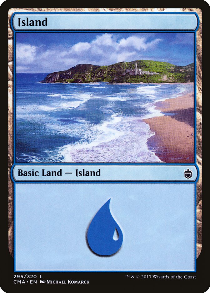 Island (295) [Commander Anthology] | Card Merchant Takapuna