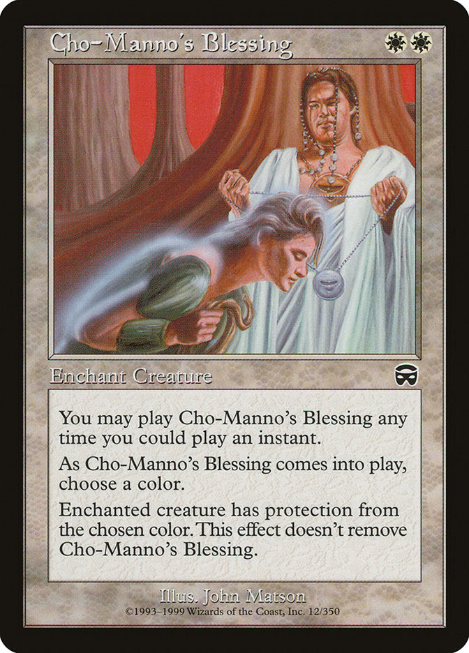 Cho-Manno's Blessing [Mercadian Masques] | Card Merchant Takapuna