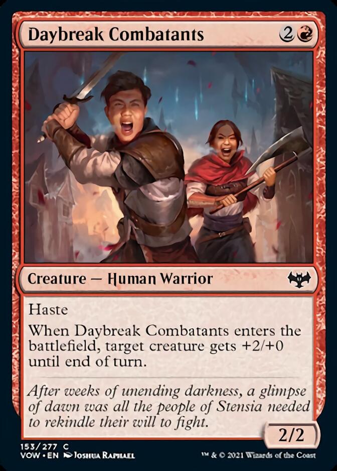 Daybreak Combatants [Innistrad: Crimson Vow] | Card Merchant Takapuna