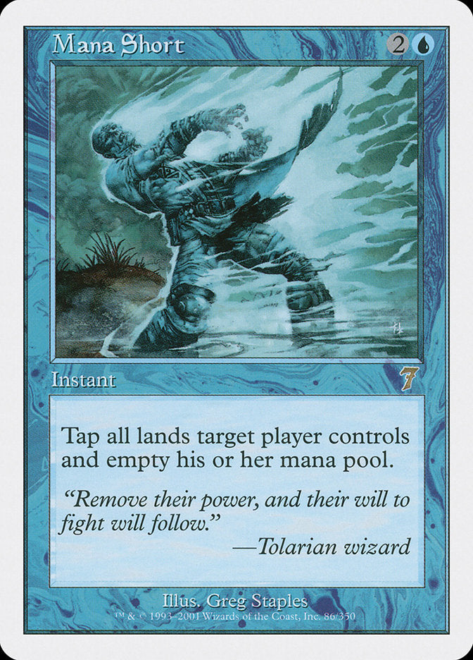 Mana Short [Seventh Edition] | Card Merchant Takapuna